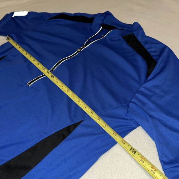 Aerotech Cyclewear Men’s Size 2XLT Cycling Shirt Blue Water Bottle Pockets - Picture 8 of 16